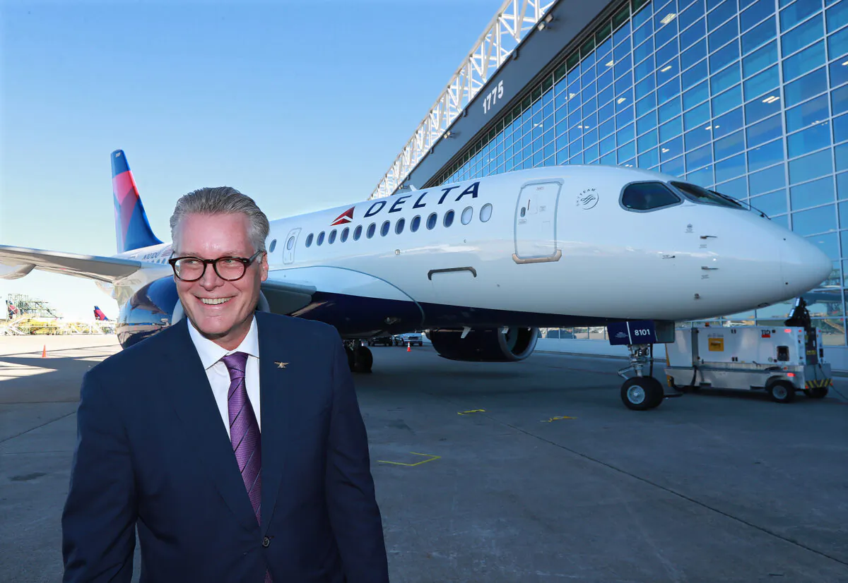 Delta CEO Ed Bastian. (Curtis Compton/Atlanta Journal-Constitution/TNS)
