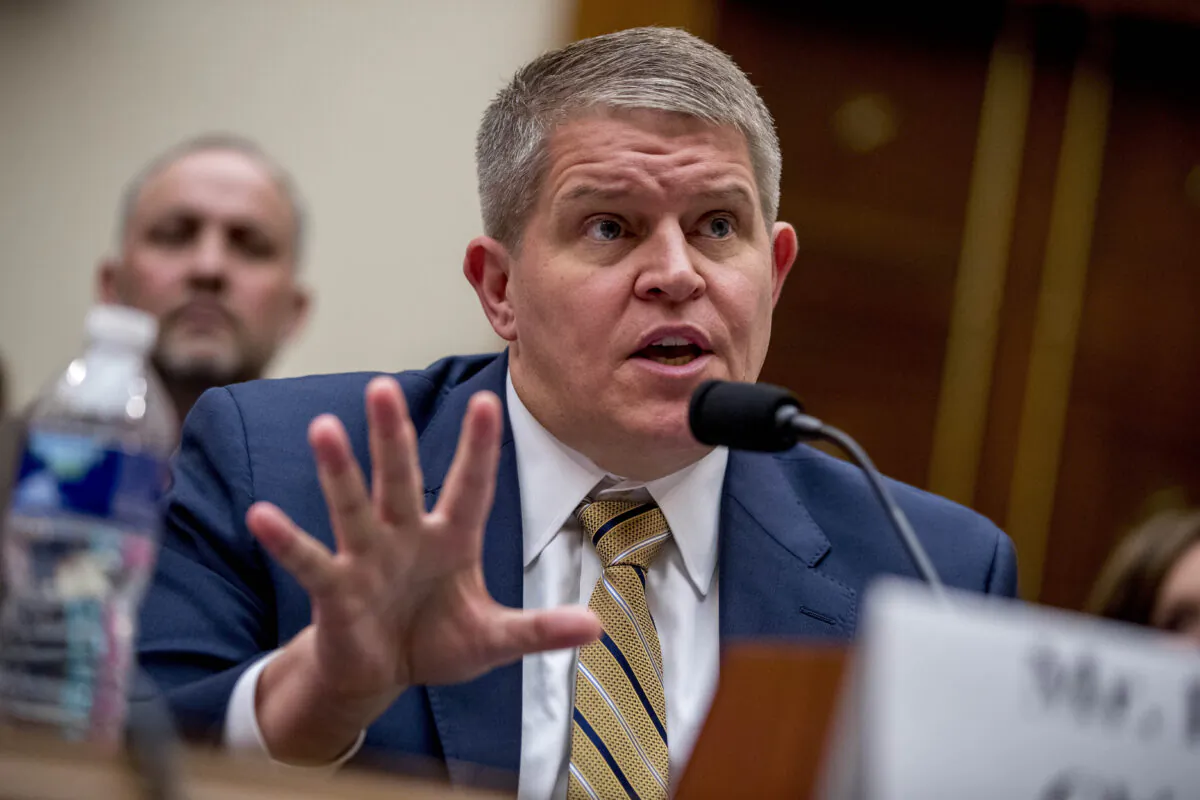 Giffords Law Center senior policy adviser David Chipman speaks at a House Judiciary Committee hearing on so-called assault weapons on Capitol Hill in Washington on Sept. 25, 2019. (Andrew Harnik/AP Photo)