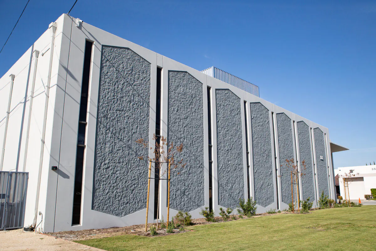 The Illumination Foundation homeless shelter in Fullerton, Calif., on April 8, 2021. (John Fredricks/The Epoch Times)
