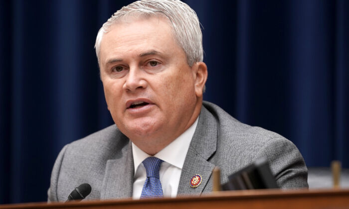 Rep. James Comer (R-Ky.) on Capitol Hill in Washington on Sept. 30, 2020. (Greg Nash/ Pool/Getty Images)