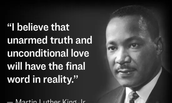 Dr. King: No Despair About The Future