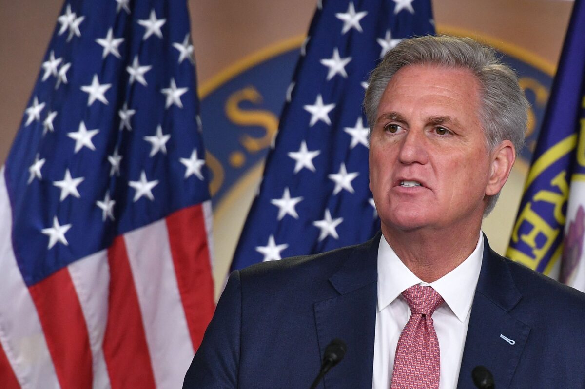 U.S. House Minority Leader, Kevin McCarthy