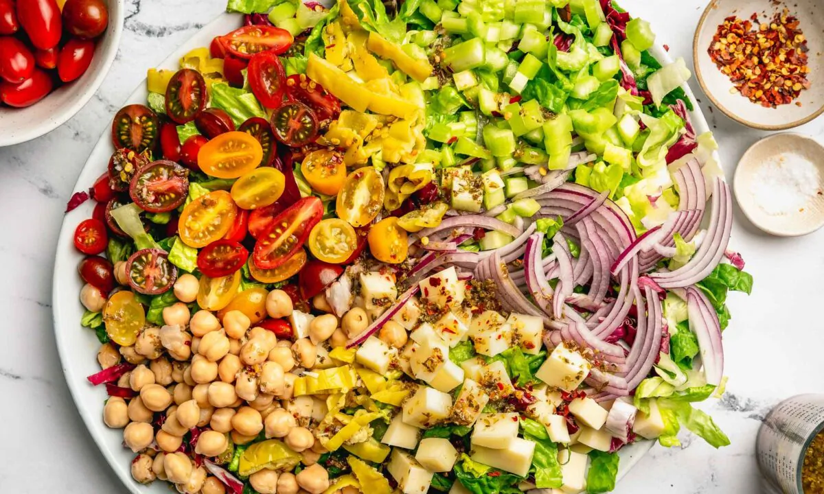 This whole salad comes together fast, and you can prep it in advance. (Shelly Westerhausen/TNS)