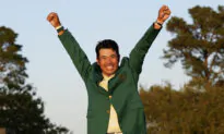 Matsuyama Becomes First Japanese in Masters Green Jacket