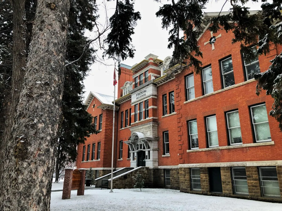 Old Strathcona High School in Edmonton in a file photo. (Robert Vincelli/Shutterstock)