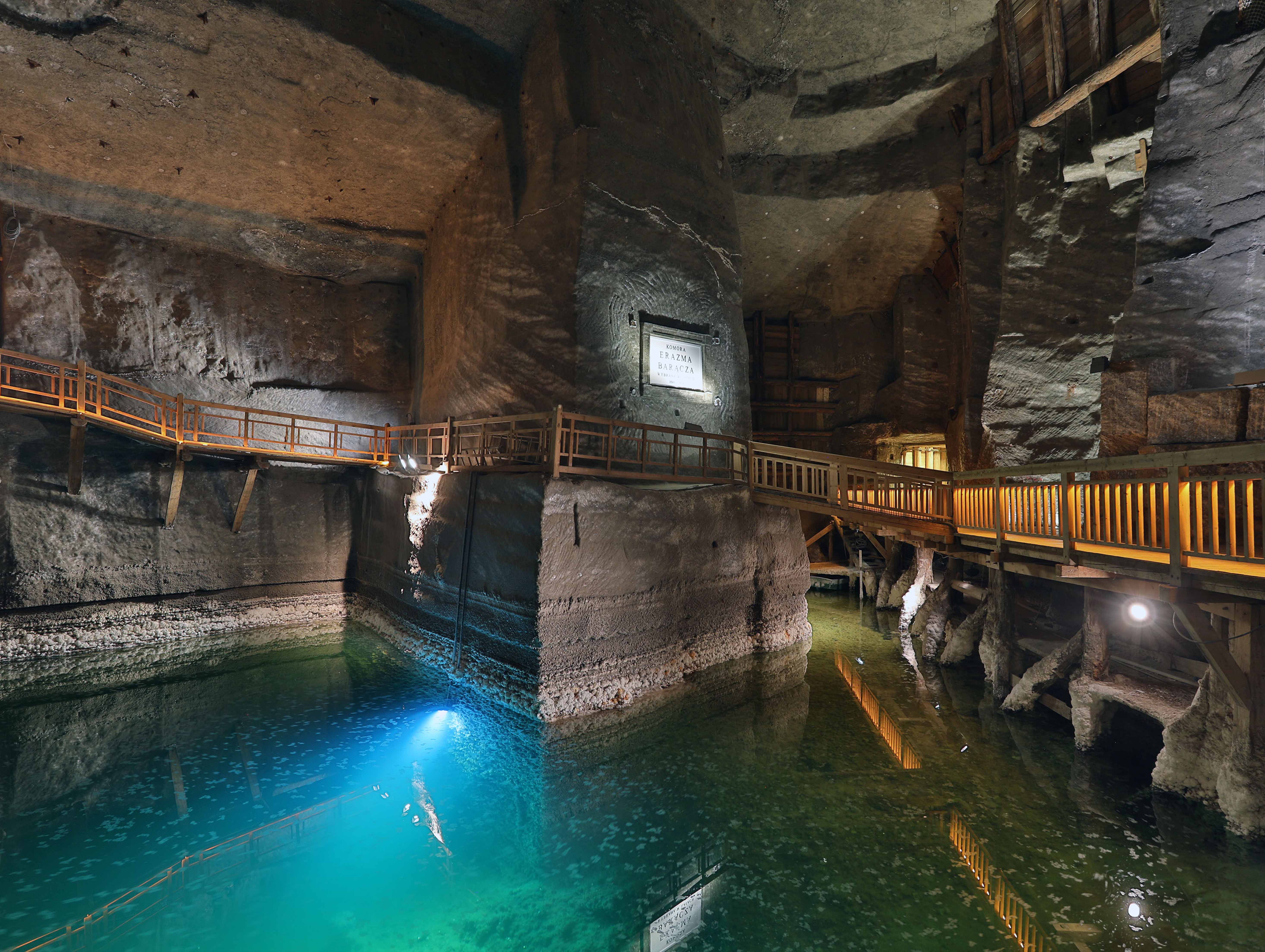 UNDERGROUND SALT MINE IN POLAND IS EPIC