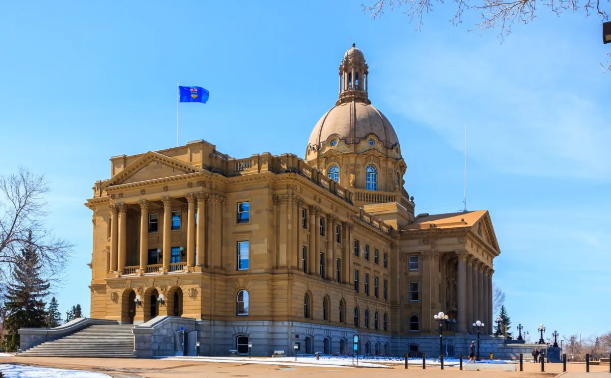The Alberta Legislature in Edmonton in a file photo. (Achinthamb/Shutterstock)