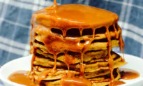 Sticky Toffee Pancakes