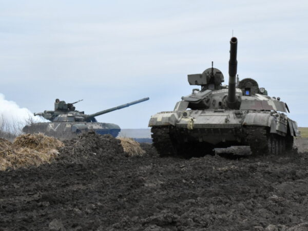 Ukrainian tank