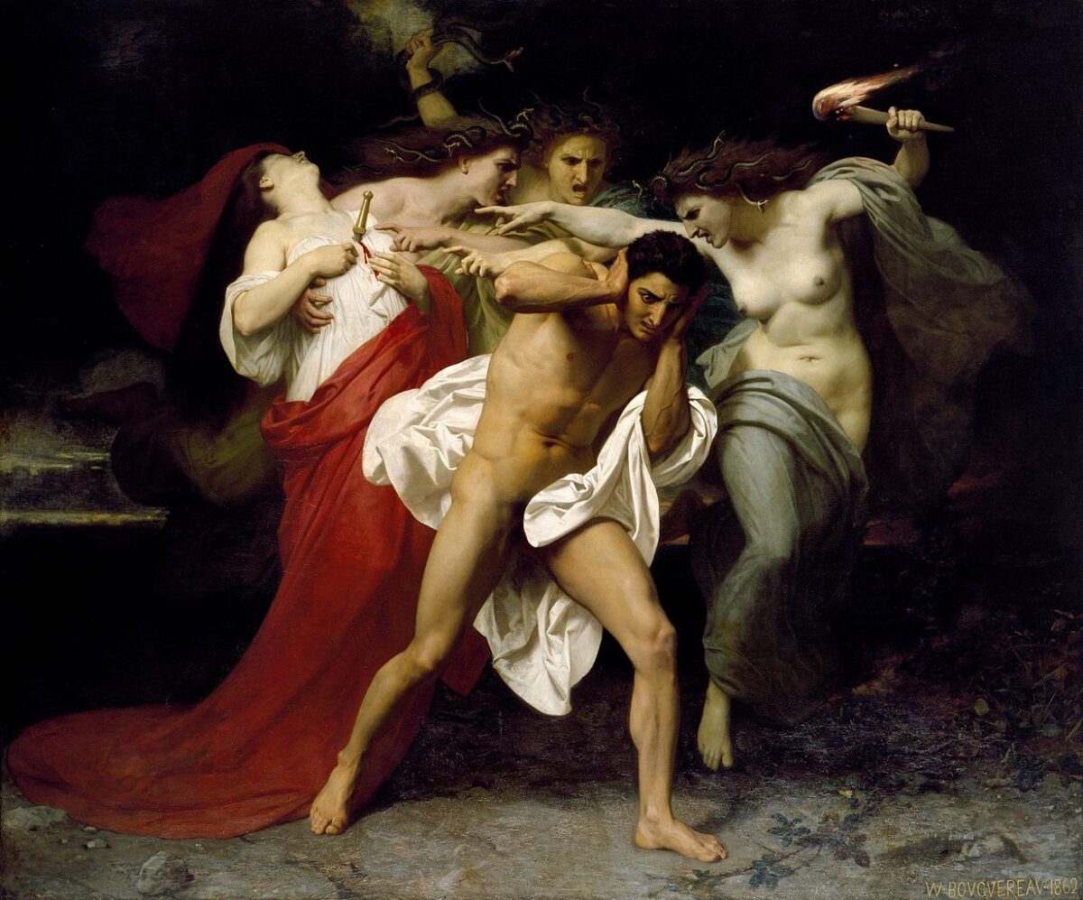 The Woes Of Revenge Orestes Pursued By The Furies