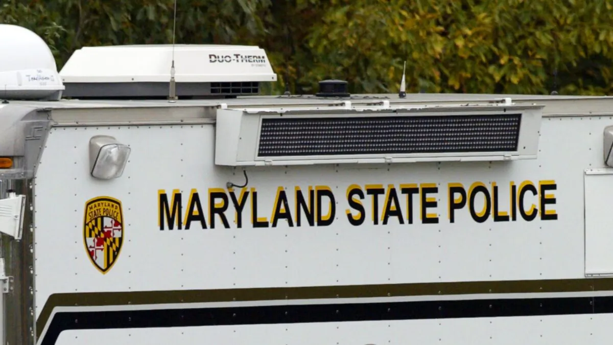 A Maryland State Police vehicle in a file photo. (Paul J. Richards/AFP via Getty Images)