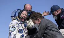 American, 2 Russians Return to Earth From Space Station