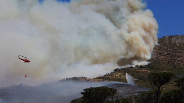 South Africa wildfire