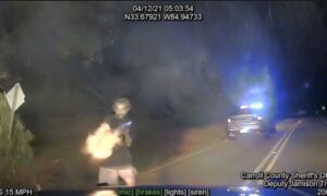 Video: Man Armed With AK-47 Opens Fire on Georgia Deputies