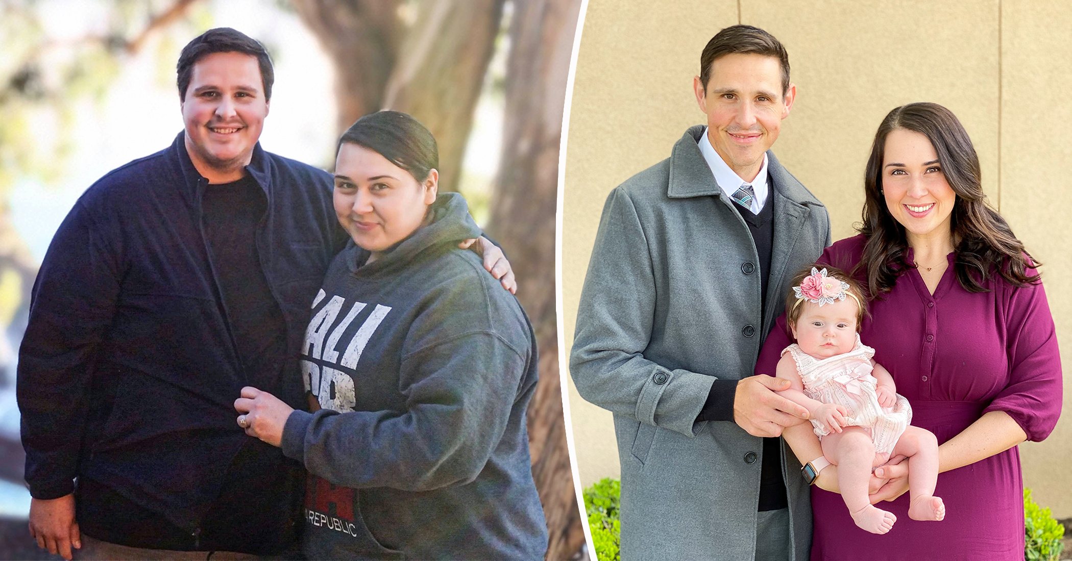 Couple Who Struggled to Conceive for 7 Years Shed 432lb Between Them, Give Birth to a Girl - Vimarsana News