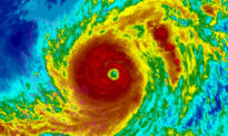 Pacific Ocean Storm Intensifies Into Year’s First Super Typhoon
