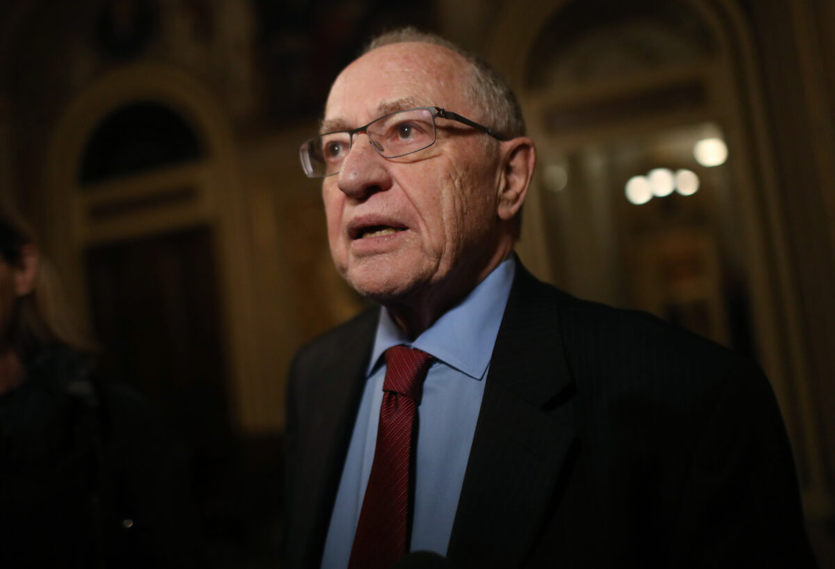 NextImg:Trump Indictment Would Probably Be Overturned: Dershowitz