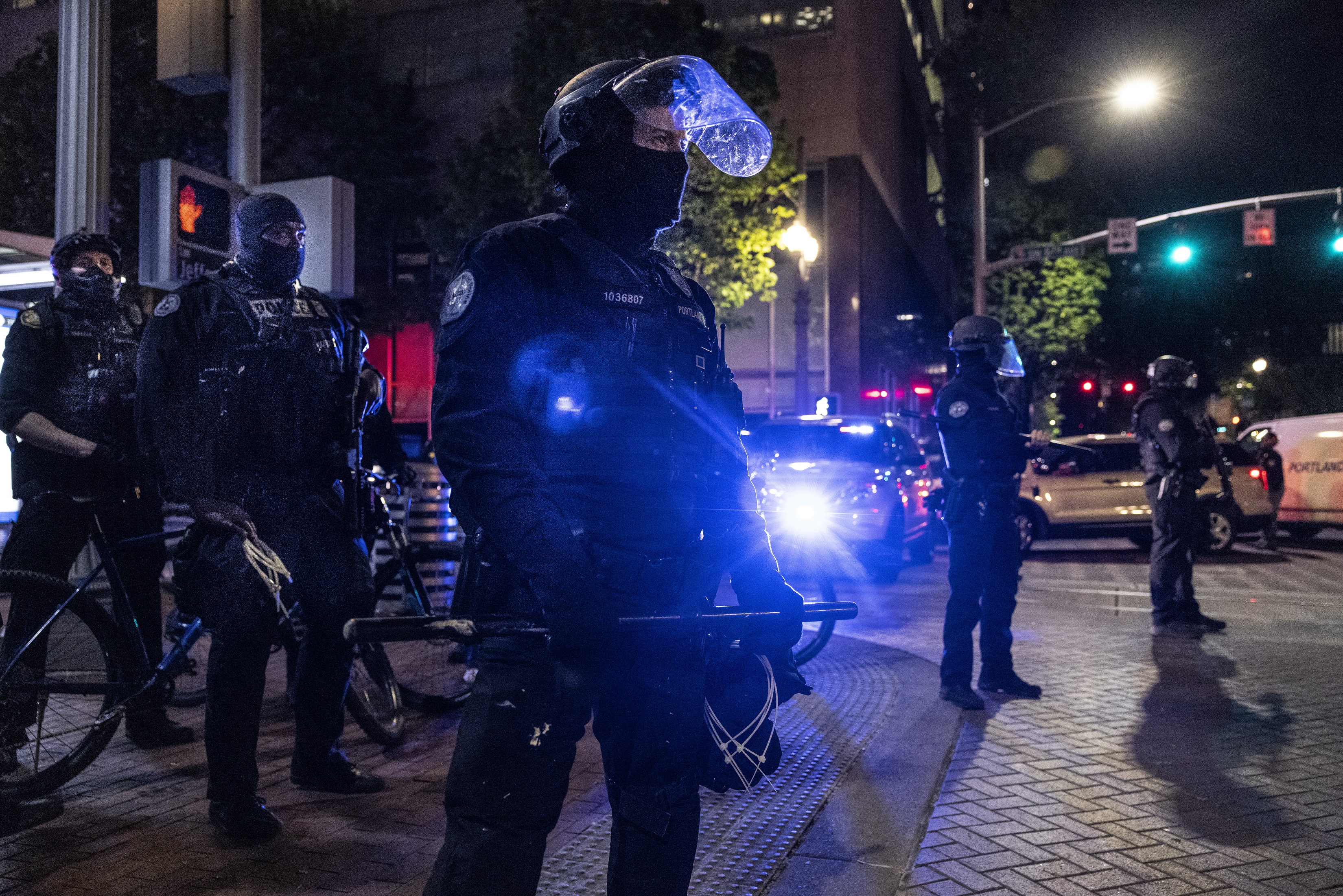 Portland Rioters Smash Windows at Starbucks, Attack Police Officer - Vimarsana News