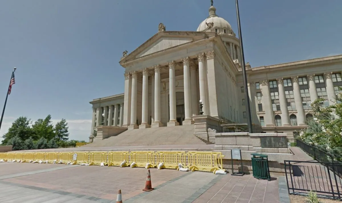 The Oklahoma State Capitol in Oklahoma City. (Google Maps/Screenshot via NTD News)