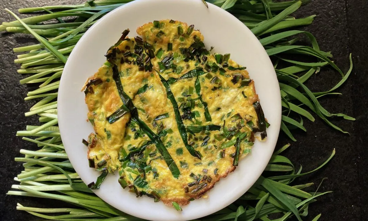 Chinese Chives on Everything