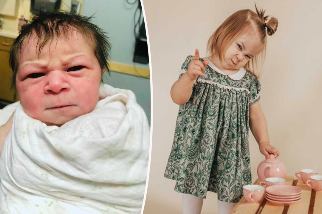 Mom Gives Birth to Angry-Faced Baby, Thankful She is Healthy After ...