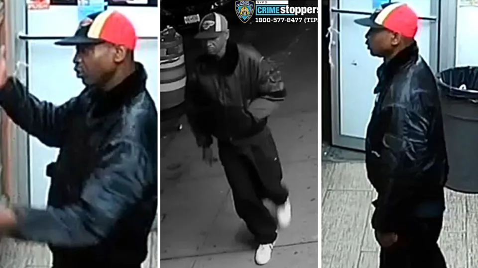 The NYPD released new images of a suspect who is believed to have kicked and stomped a 61-year-old Asian male in New York, leaving him hospitalized. (NYPD)