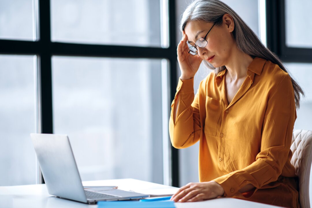 Video calls can feel like being under an uncomfortable spotlight.(Kate Kultsevych/Shutterstock)
