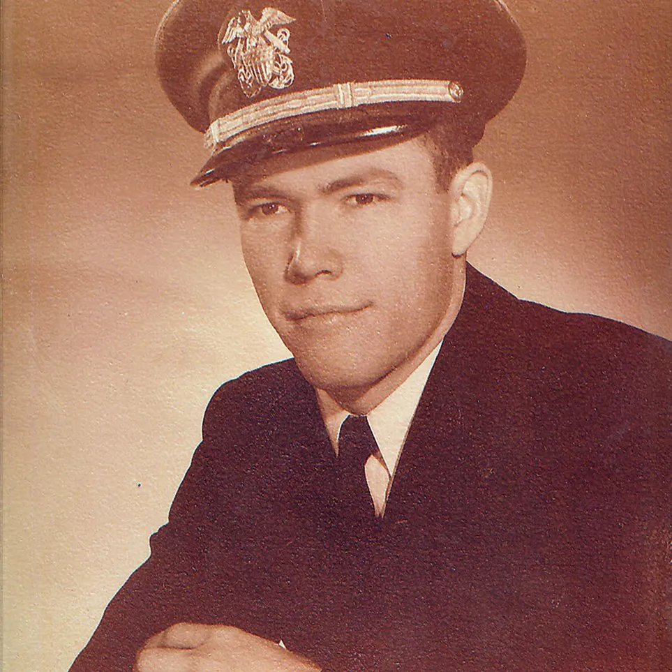 Harrison Miller Moseley in his navy days. (Courtesy of Stella Brooks)