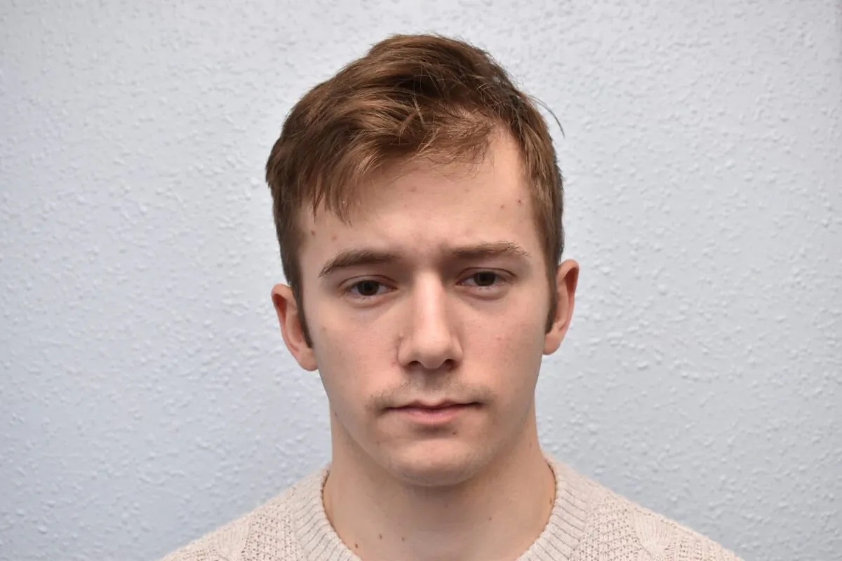 File photo of former British police officer Ben Hannam, 22, who was jailed for belonging to a banned neo-Nazi terror group on April 30, 2021. (Metropolitan Police).