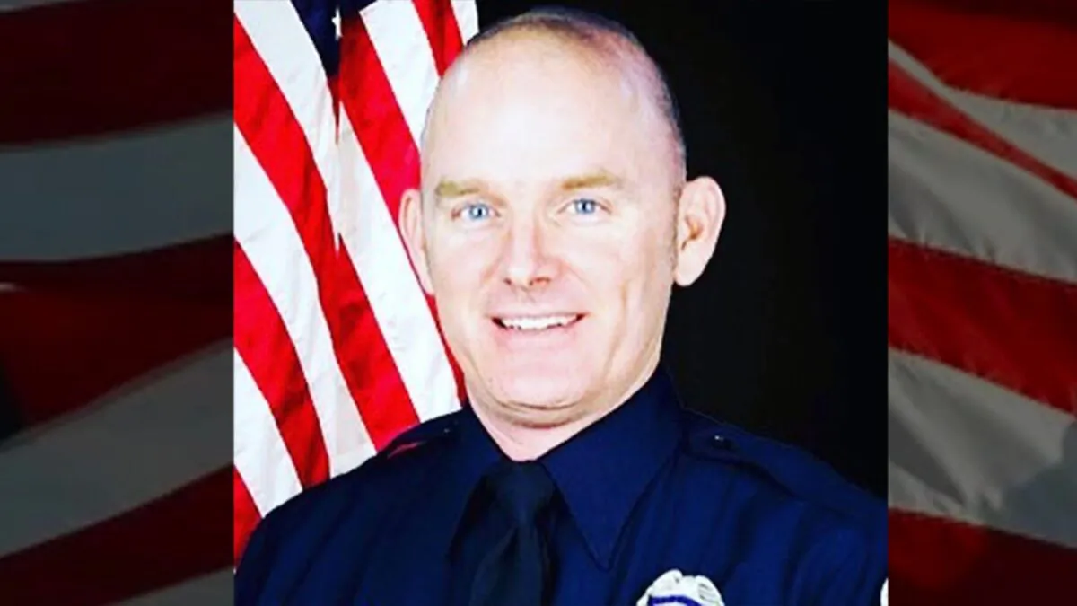 Chandler Police Department Officer Christopher Farrar, an 18-year veteran of the force who was killed during a police chase, in a file photo. (Courtesy of Chandler Police Department)