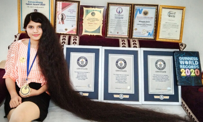 Teen Who Set Guinness World Record for Longest Hair Donates It to