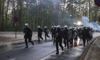 Police Break up Brussels Anti-Lockdown Party