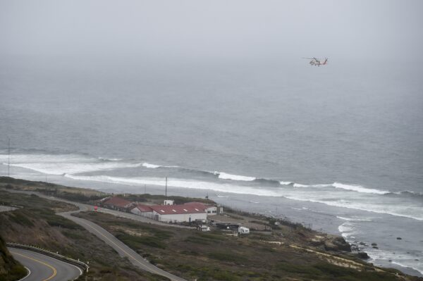 U.S. Coast Guard helicopter