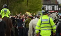UK Policeman ‘Lucky Not to Lose Sight in One Eye’ During Manchester United Protests