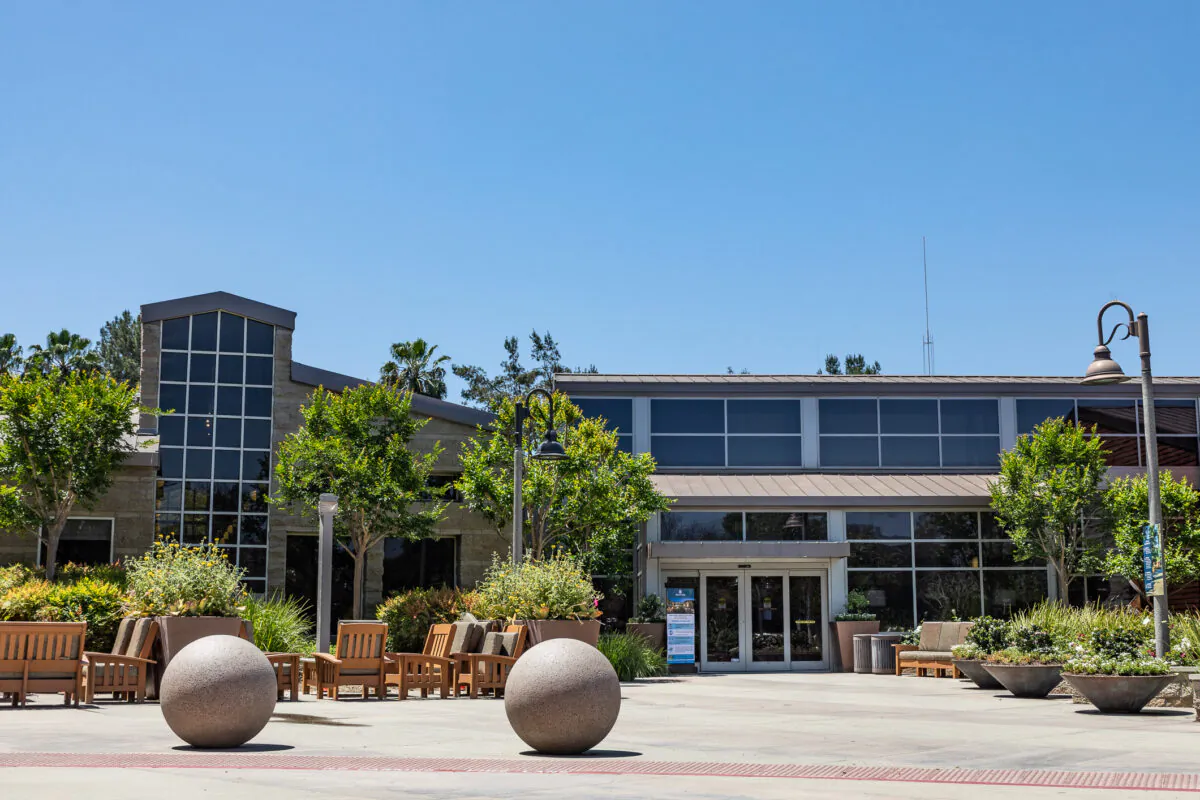 Norman P. Murray Community and Senior Center in Mission Viejo, Calif., on May 3, 2021. (John Fredricks/The Epoch Times)