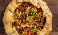This Savory Galette Makes a Great Lunch or Dinner