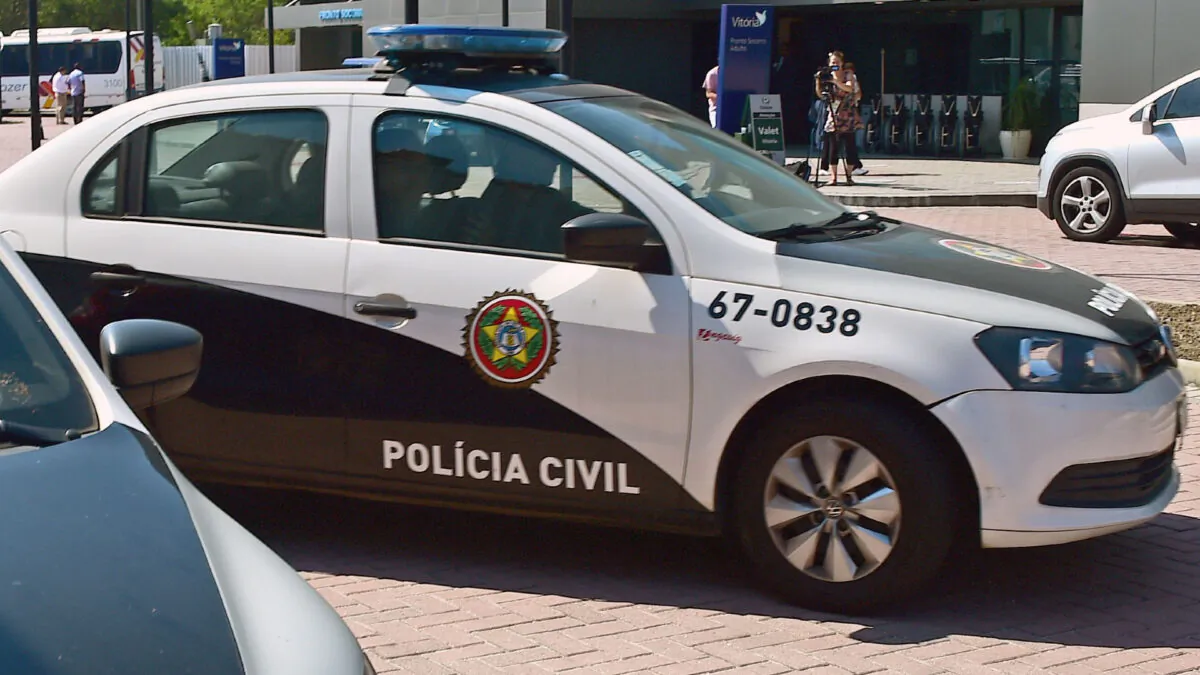 Police patrol cars in Brazil, in a file photo. (Tasso Marcelo/AFP via Getty Images)