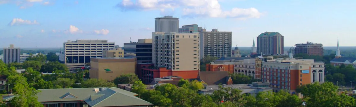 Panoramic view of downtown Tallahassee on Oct. 1, 2009. (urbantallahassee via Wkimedia Commons/CC BY-SA 3.0)