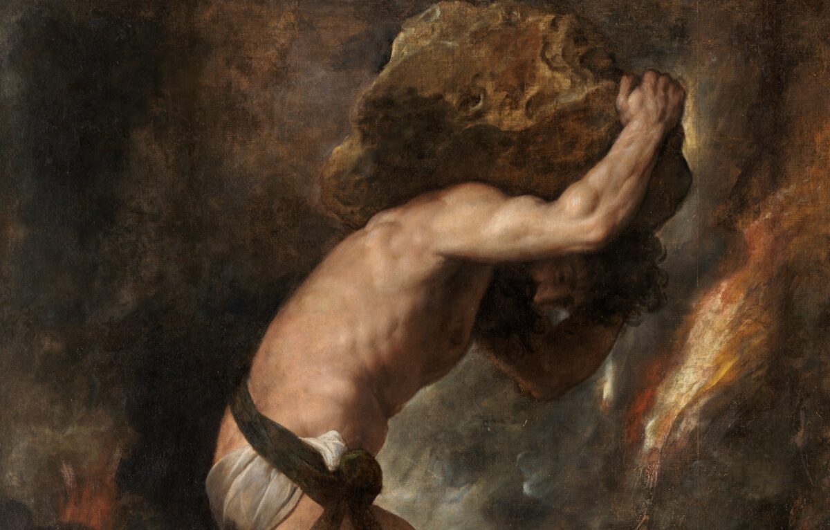 The Weight of Addiction: Titian’s 'Sisyphus' .