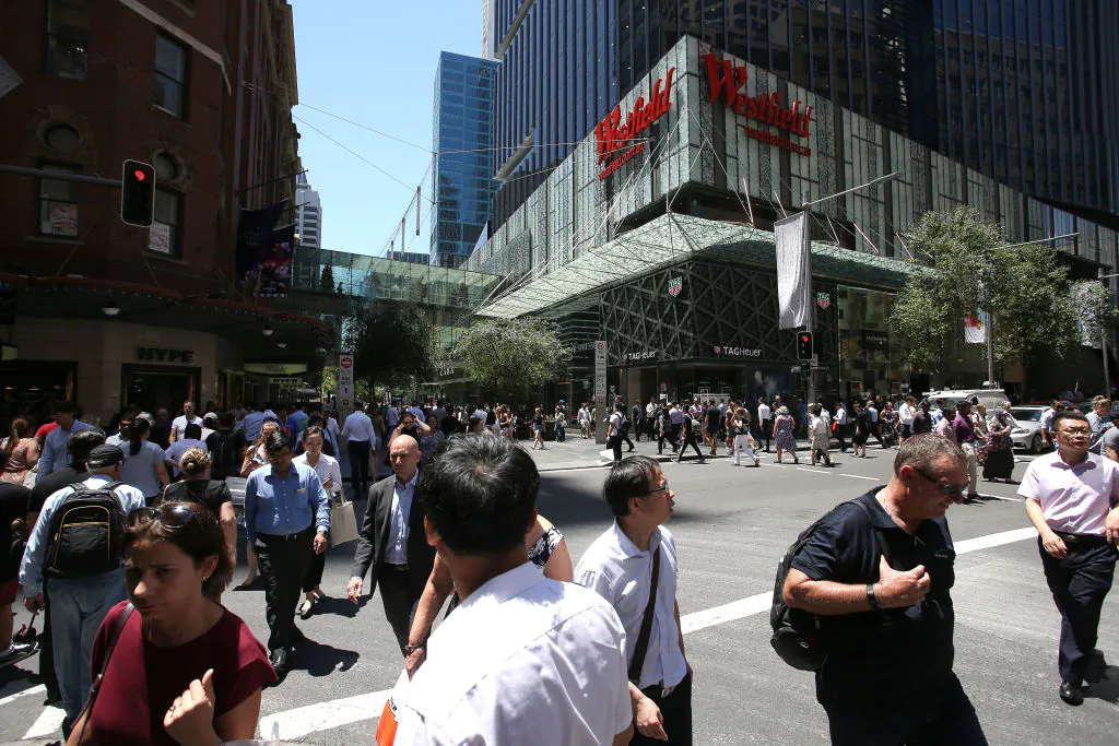 A general view of Westfield Tower Sydney on Dec. 13, 2017 in Sydney, Australia. (Jason McCawley/Getty Images)