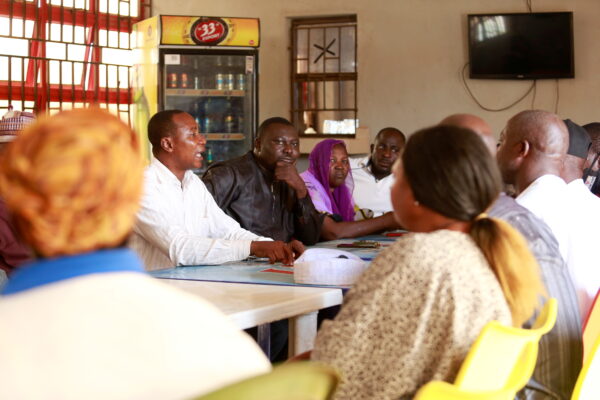 Parents of Federal College of Forestry Mechanization students who have been abducted attend a meeting in Kaduna