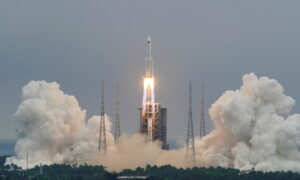 NASA Criticizes China After Rocket Debris Burns Up Over Indian Ocean