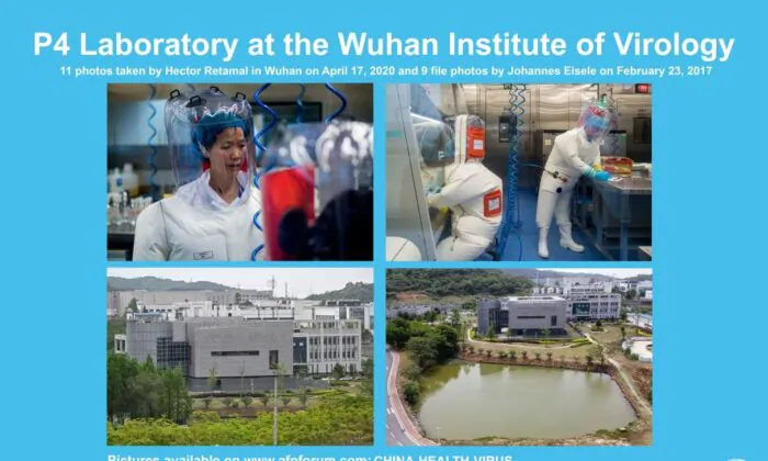 AFP presents a photo essay of 20 pictures by photographers Hector Retamal taken on April 17, 2020 and by Johannes Eiseles taken on Feb. 23, 2017 of the P4 laboratory at the Wuhan Institute of Virology in Wuhan in China's central Hubei province. (Hector Retamal and Johannes Eisele/AFP via Getty Images)