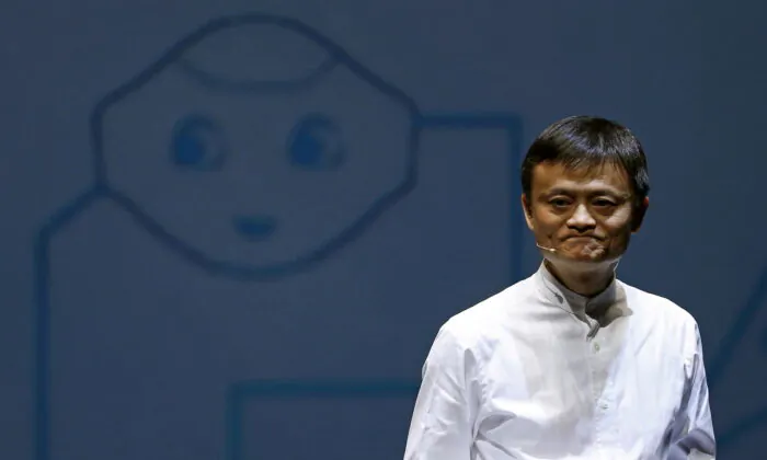 Jack Ma, founder and executive chairman of China's Alibaba Group, speaks during a news conference in Chiba, Japan on June 18, 2015. (Yuya Shino/Reuters)