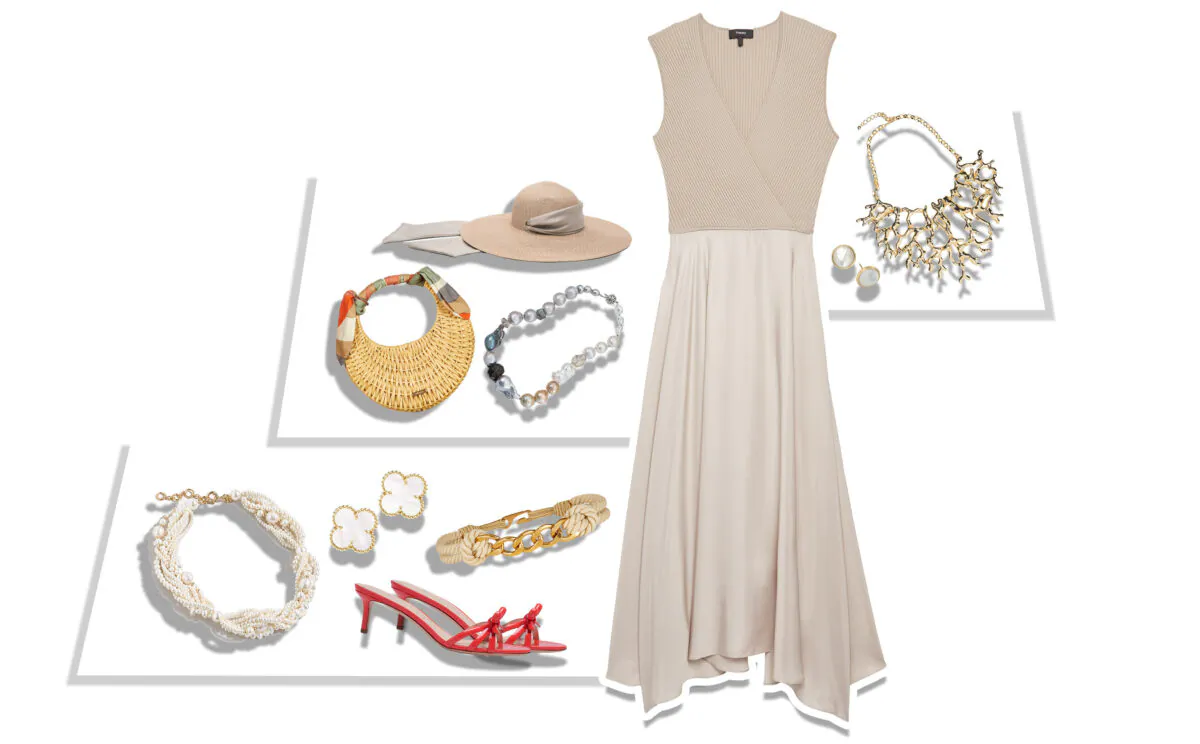 A versatile dress is wearable for different occasions, depending on how you accessorize the outfit. (Putu Prawira Adi Duta)