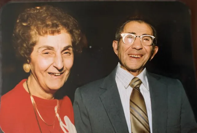 The author's parents. (Courtesy of Valerie A. Winters)