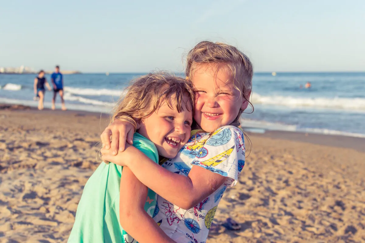 Children are born with
a desire to play and to
engage their imagination
toward activity and
creativity. It is play for
play’s sake. (Vitolda Klein/Unsplash)