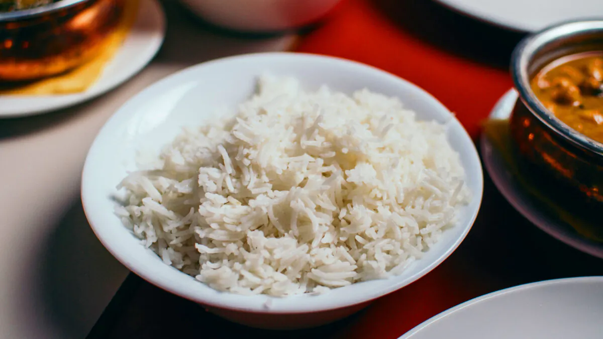 Rinsing your rice is recommended if you don't want to consume plastic, experts say. (Pille R. Priske/Unsplash)