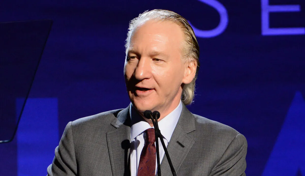 Bill Maher speaks at an event in Beverly Hills, California on Jan. 7, 2017. (Michael Kovac/Getty Images for J/P Haitian Relief Organization)