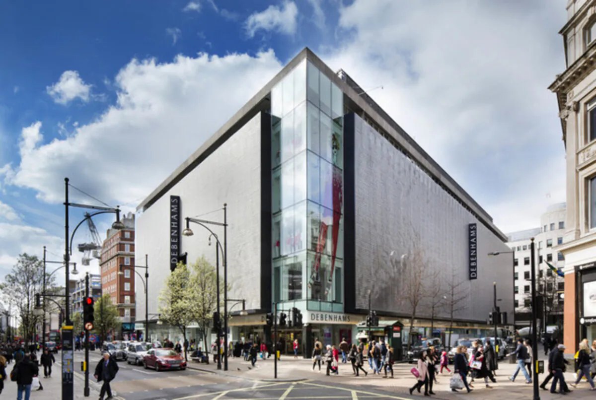 Oxford Street Debenhams, London, in 2019. (Debenhams/ press centre)